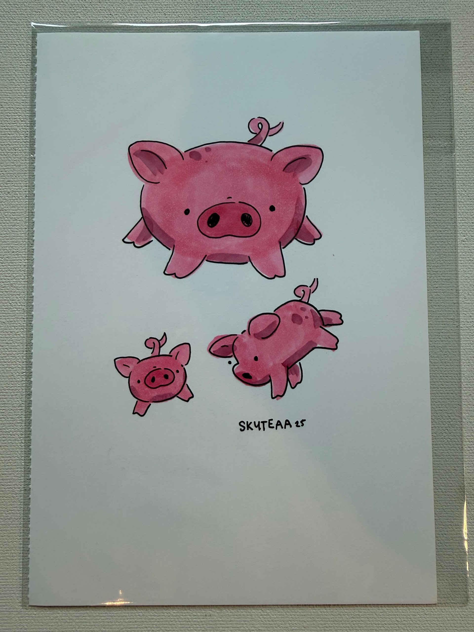 Piggy Pals 1 Original Artwork product image (2)