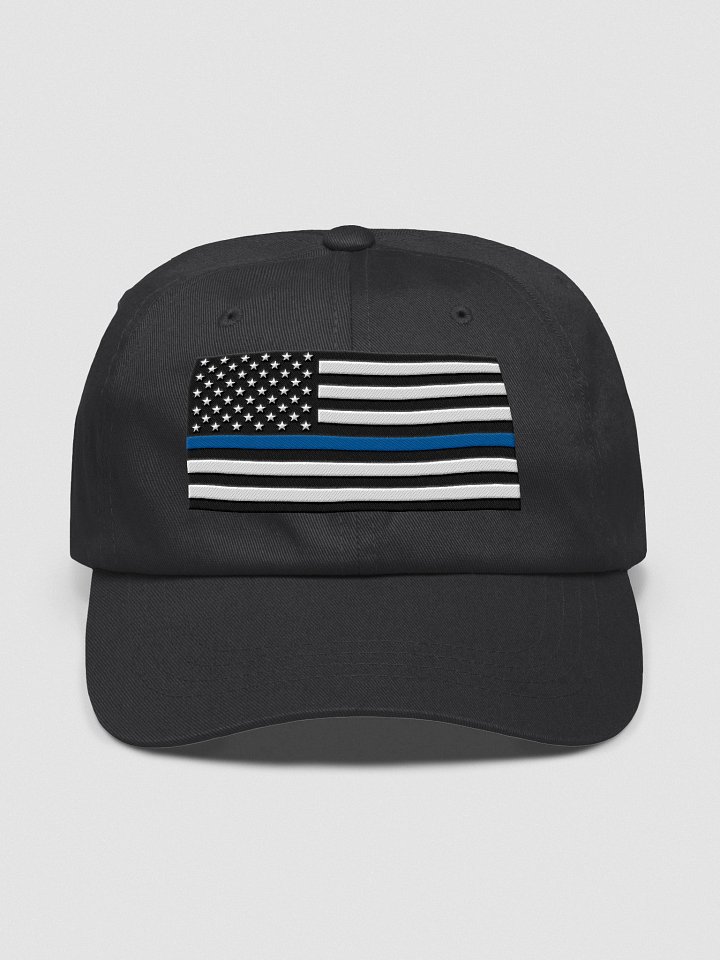 Yupoong Dad Hat-Blue Line product image (1)