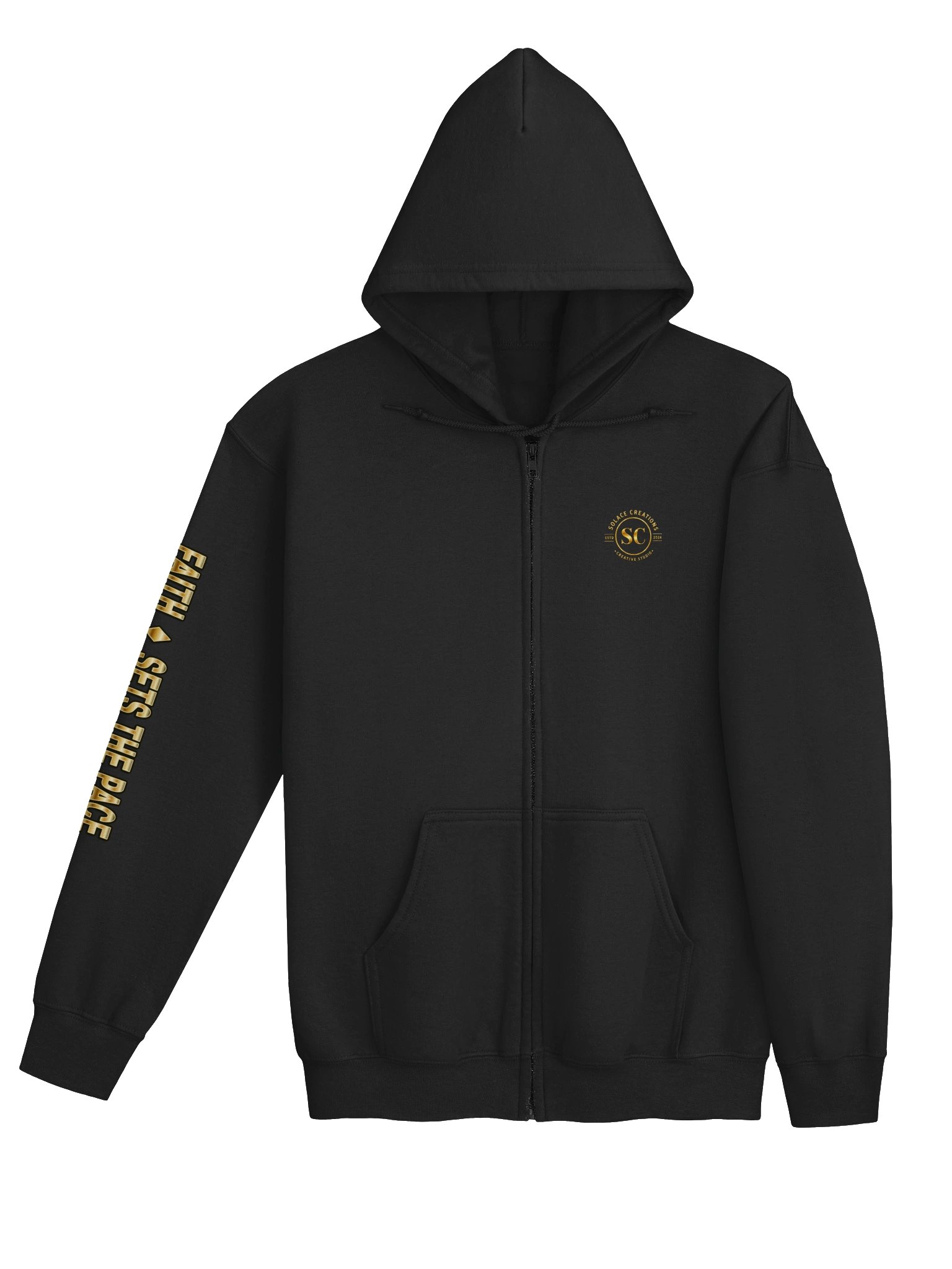 Faith Sets the Pace Zip-Up Hoodie product image (10)