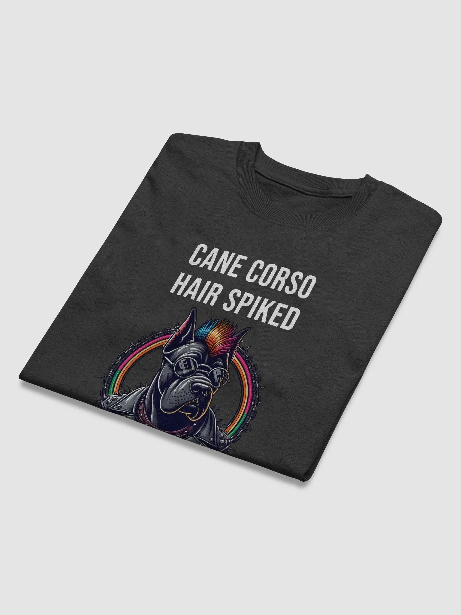 Funny Hair Spiked, Attitude Unleashed! Cane Corso T-Shirt product image (3)