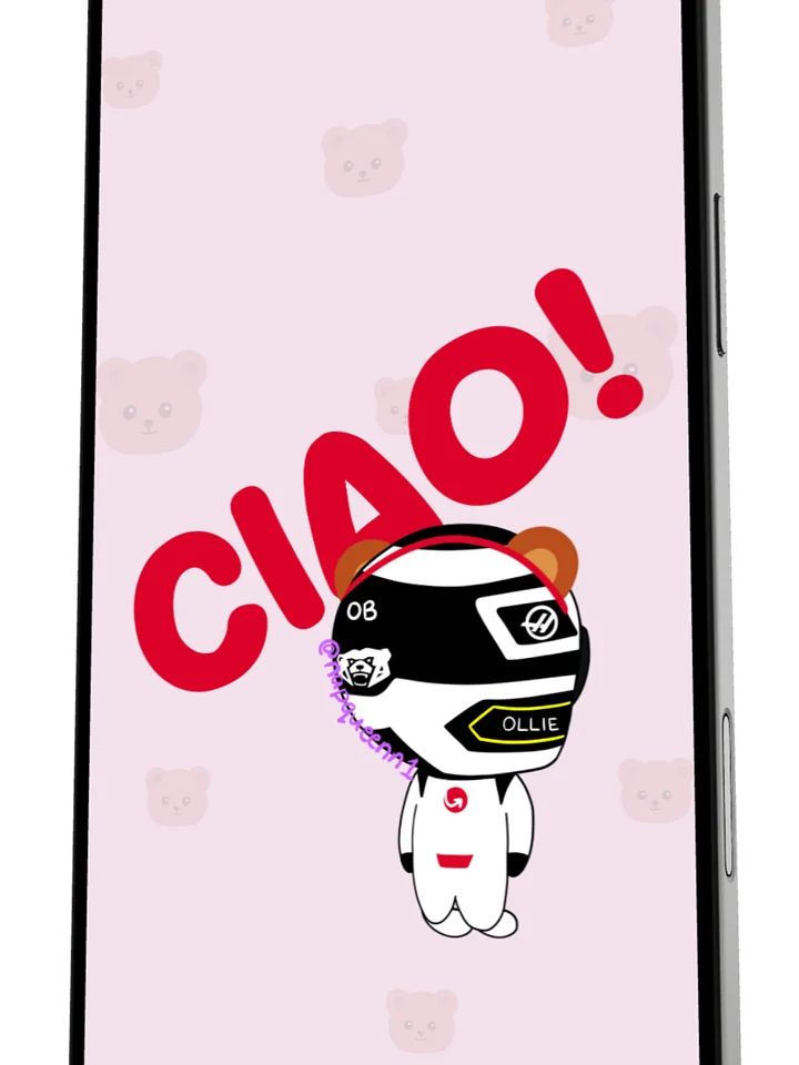 Ollie Ciao! - Phone Wallpaper product image (1)