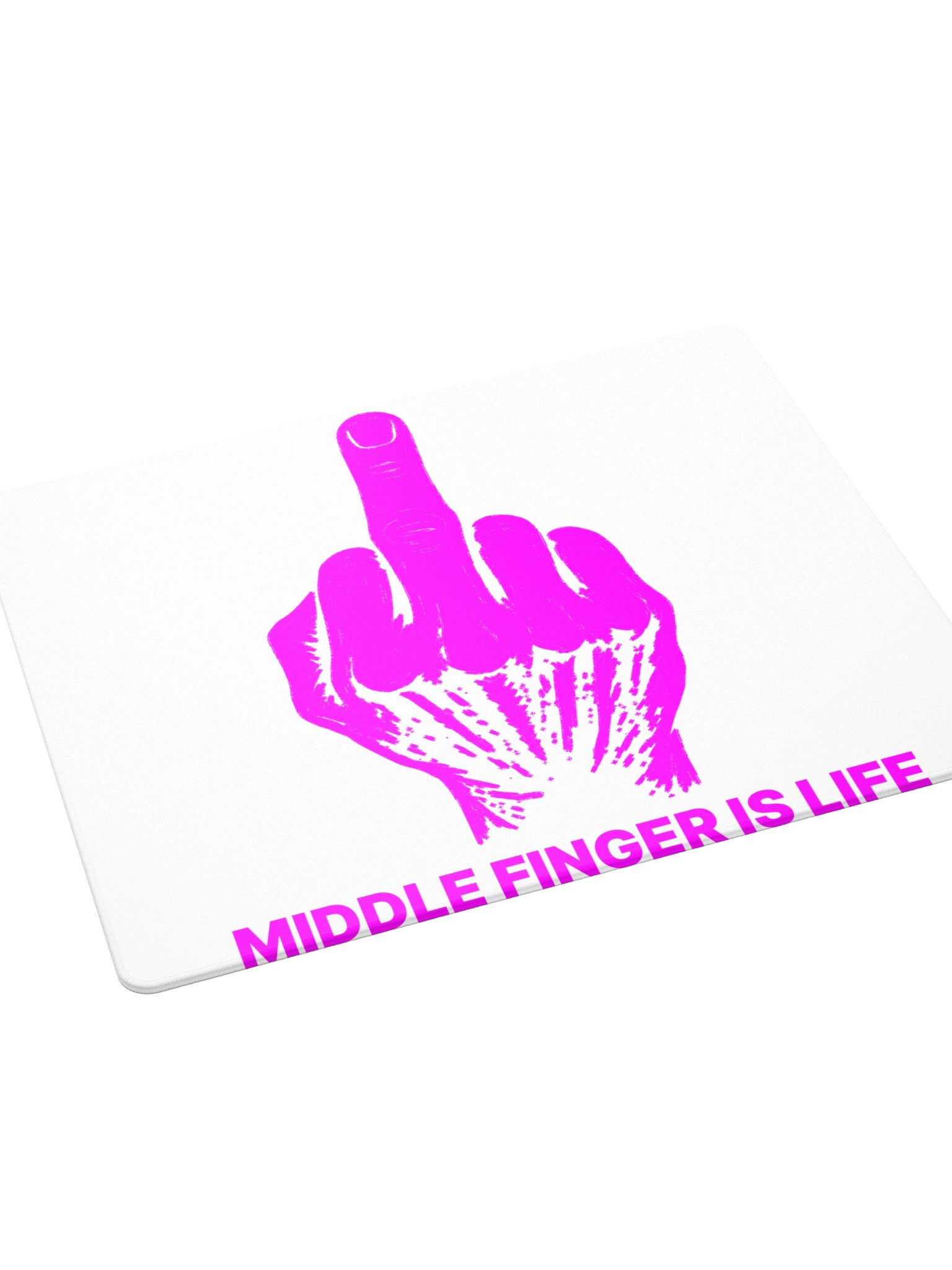 No ShopCo | Gaming Mouse Pad - Fuchsia on White product image (4)
