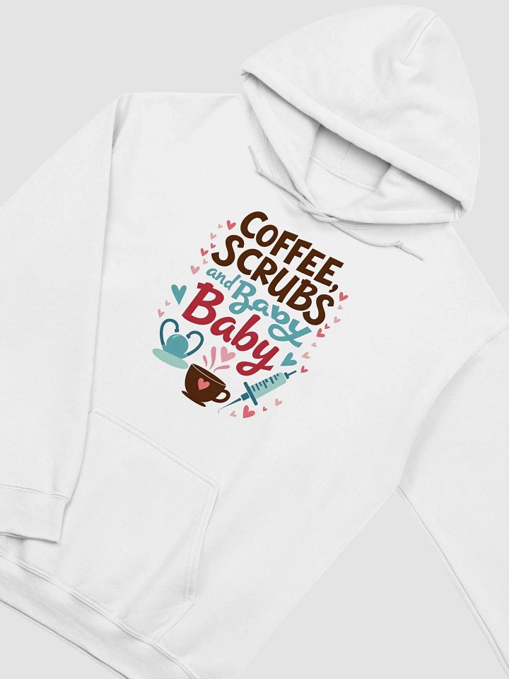 Medical Mama ,Coffee, Scrubs, and Baby Hoodie product image (21)