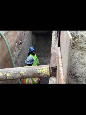 All this just because “they” didn’t want to pay someone to do a Jack and Bore.#constructionlife #lovemyjob #pipework 