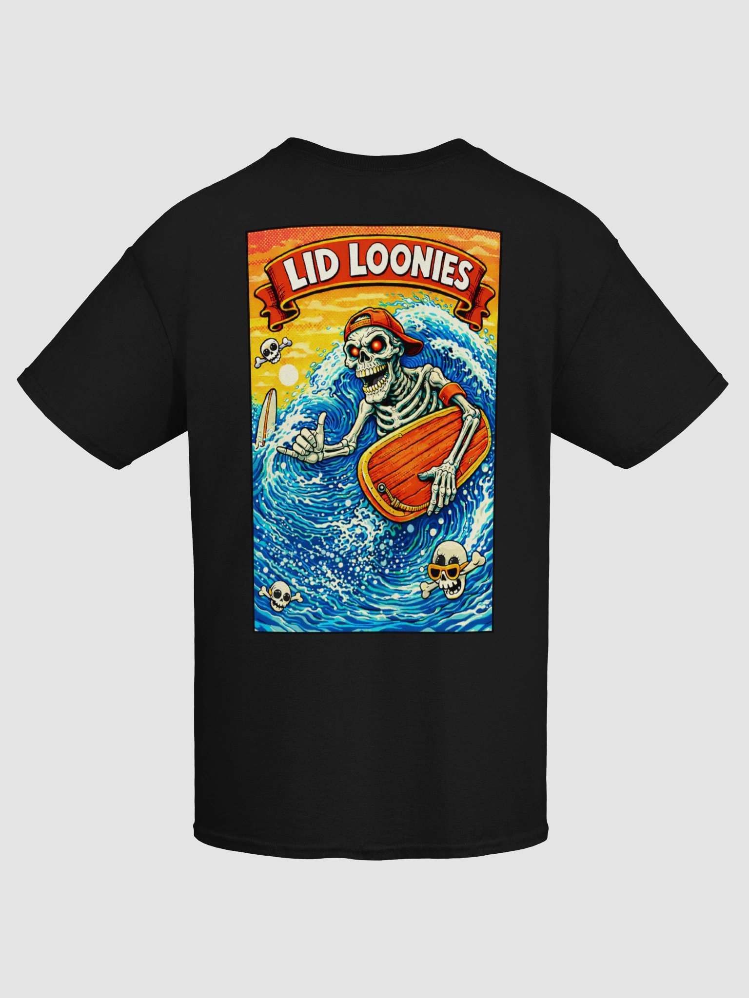 Lid Loonies (SKELETON) Tee product image (2)