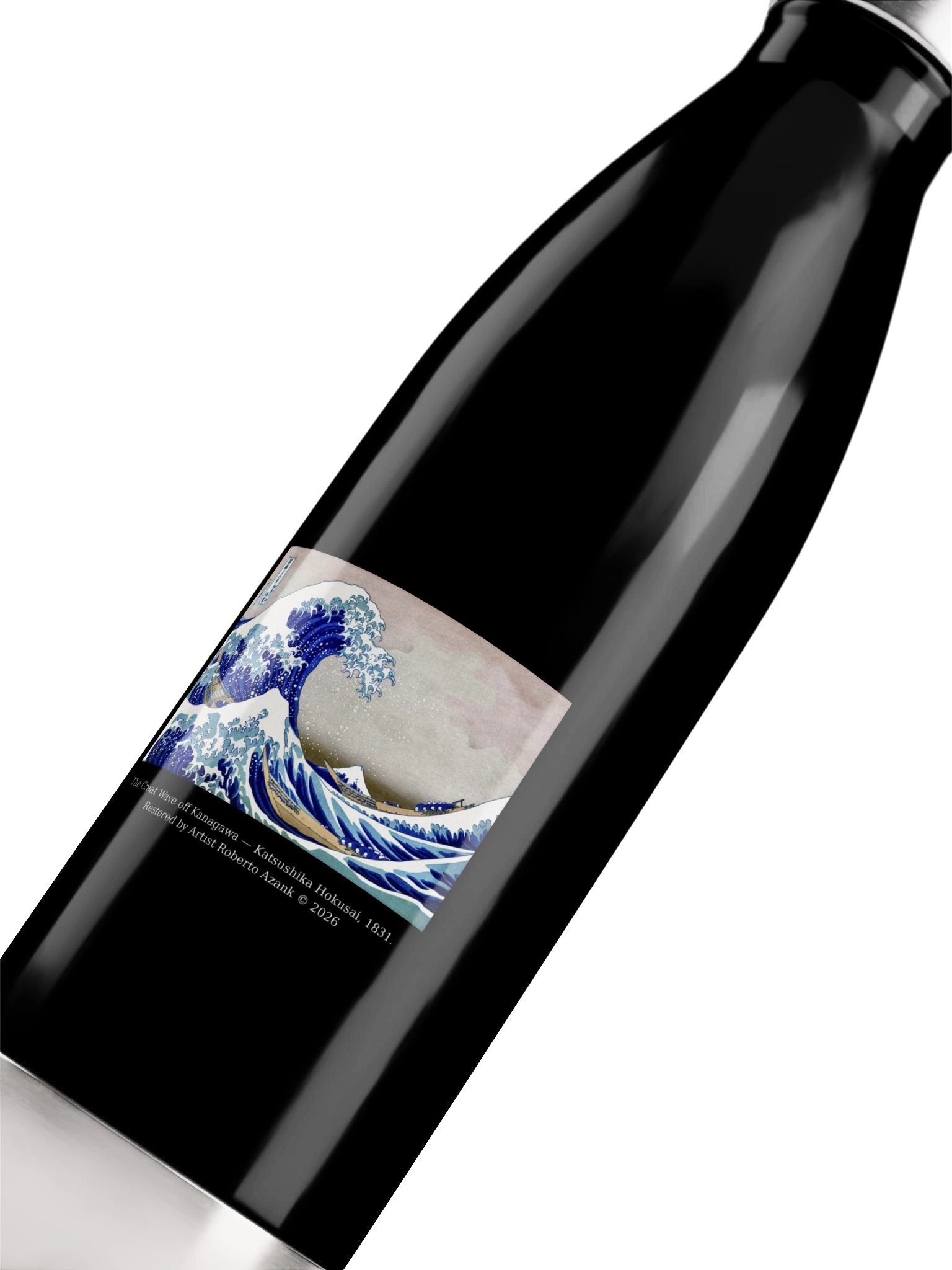 The Great Wave off Kanagawa — Water Bottle product image (5)
