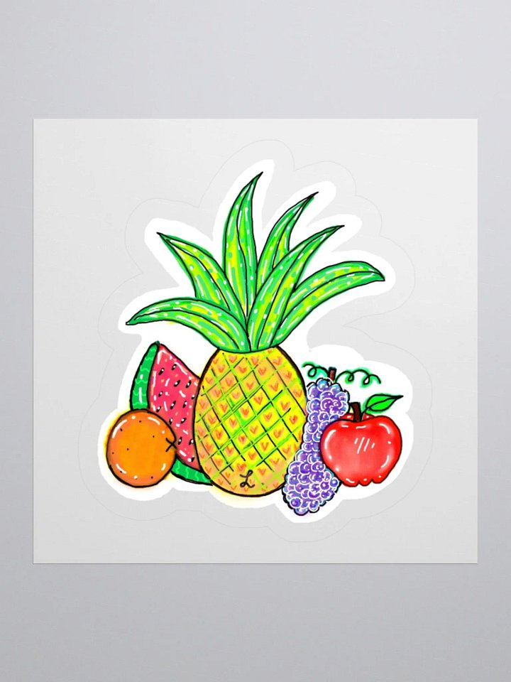 Fruity Fun Kiss Cut Stickers product image (1)