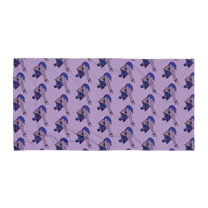 Purple Grungy Goose Towel product image (1)