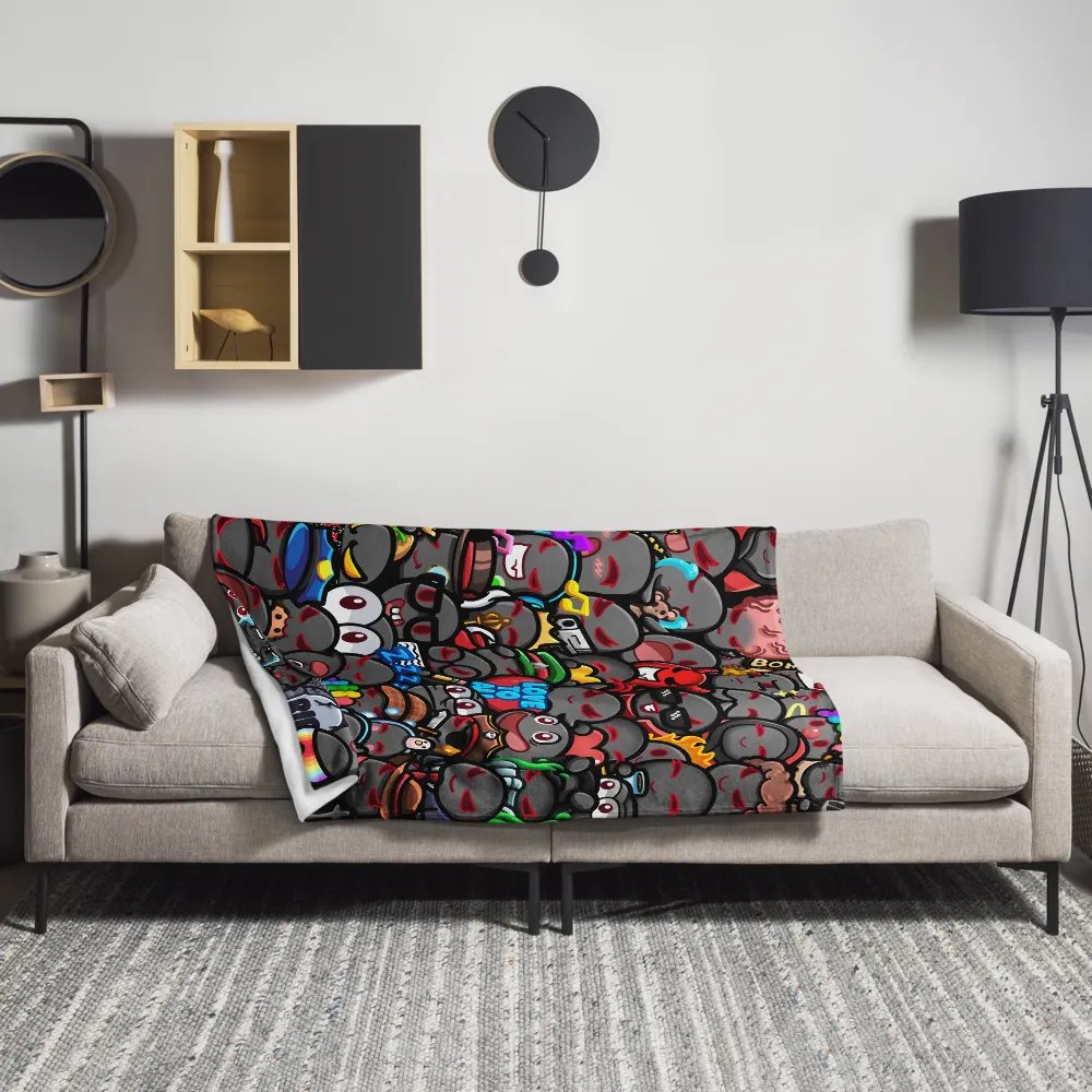 Emote-tional Support Throw Blanket product image (3)