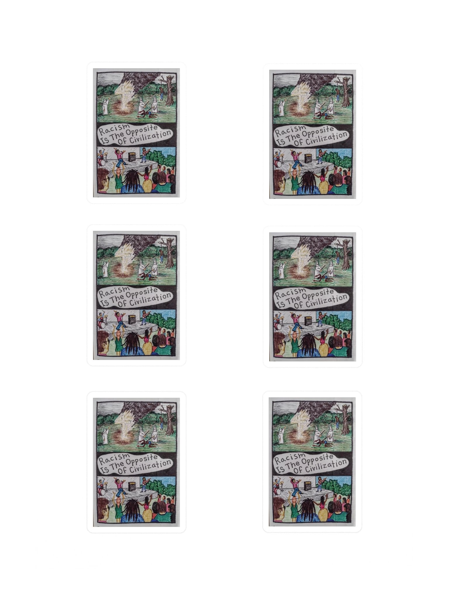 Opposite of Civilization Sticker Sheet product image (3)