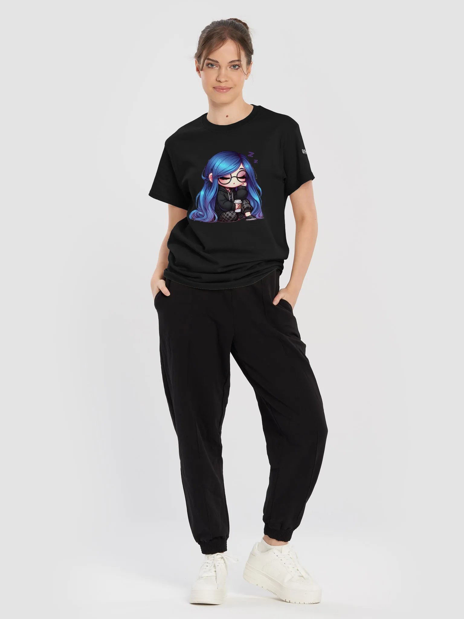 Sleep Aunty Chibi t-shirt product image (5)