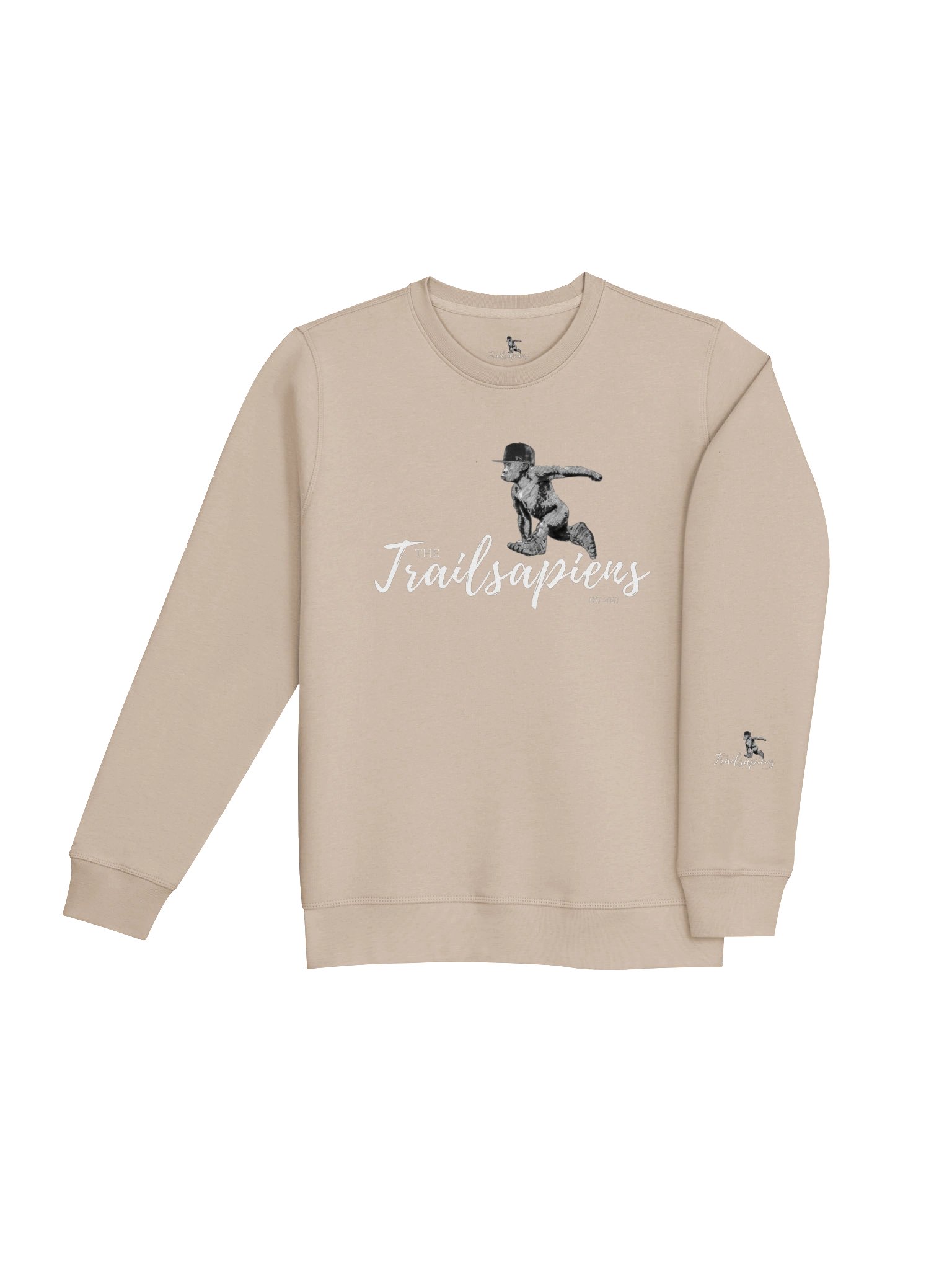 ECO-Friendly & Organic Premium Quality - Sweatshirt with Trailsapiens logo product image (5)