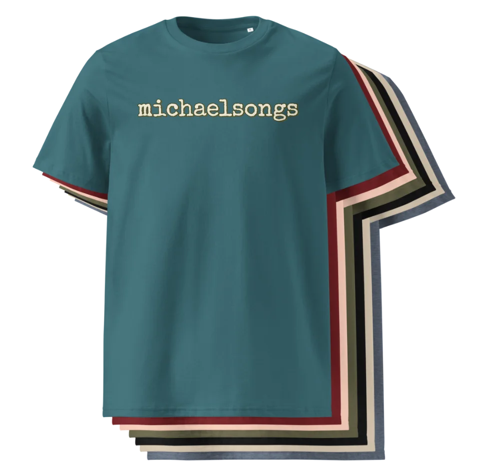 organic tee w/horizontal logo product image (1)
