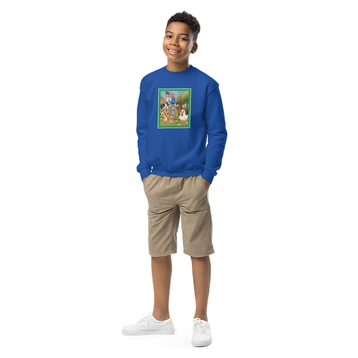 Cute Farm Animals Youth Sweatshirt product image (1)
