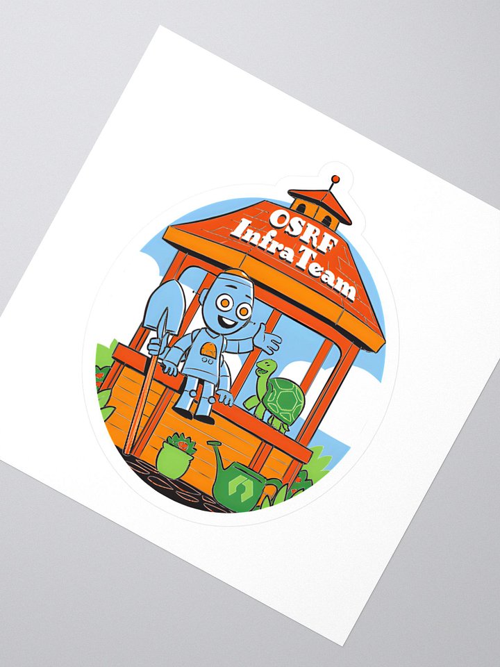 OSRF Infra Team sticker product image (2)