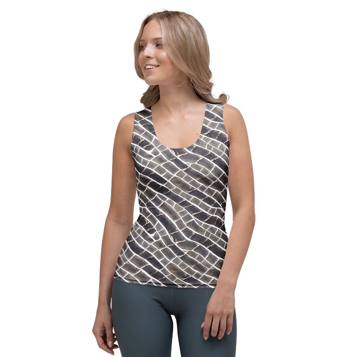 Grey Snake Skin Top Tank product image (1)