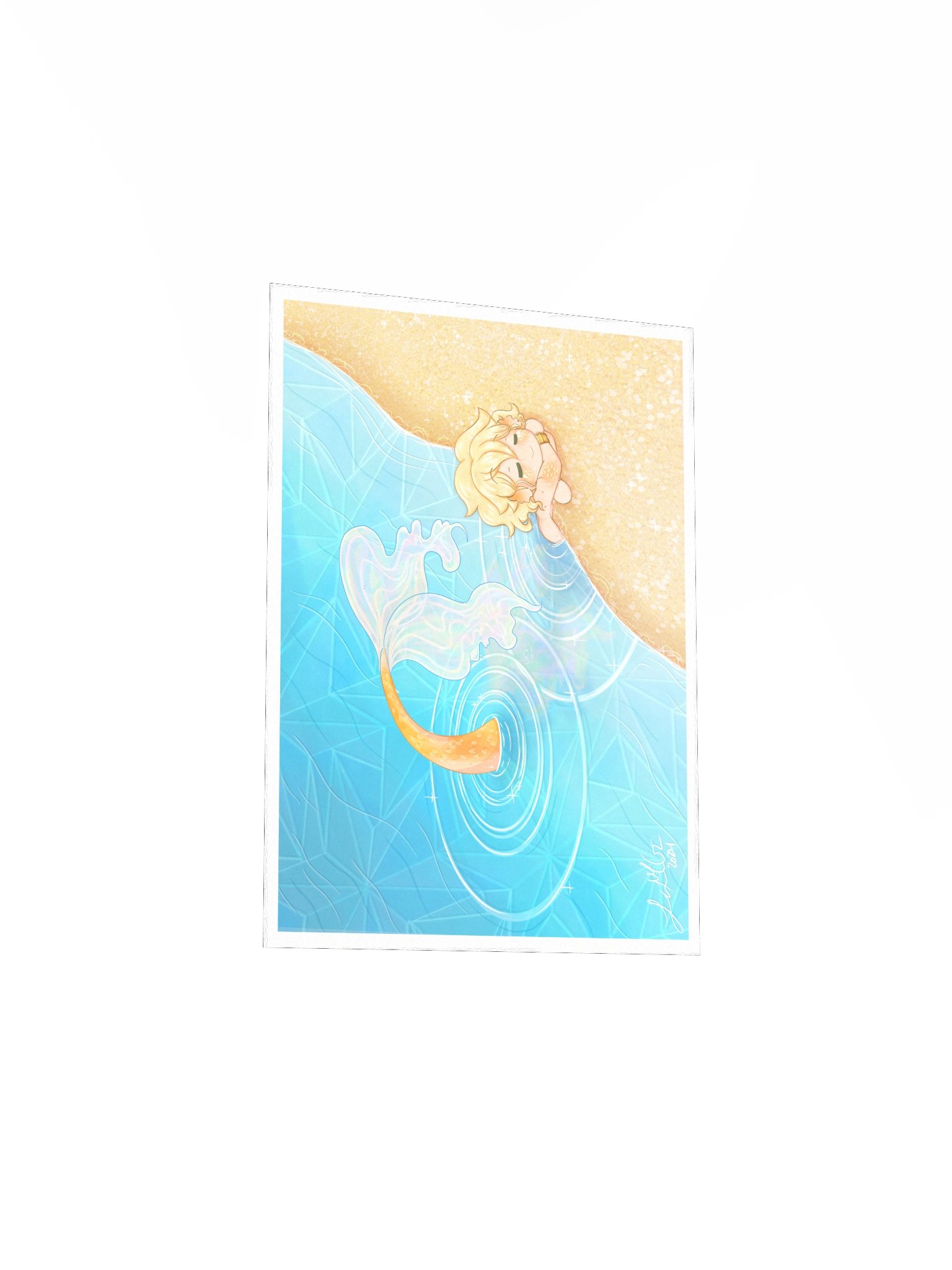 Sparkling Surf Print product image (4)