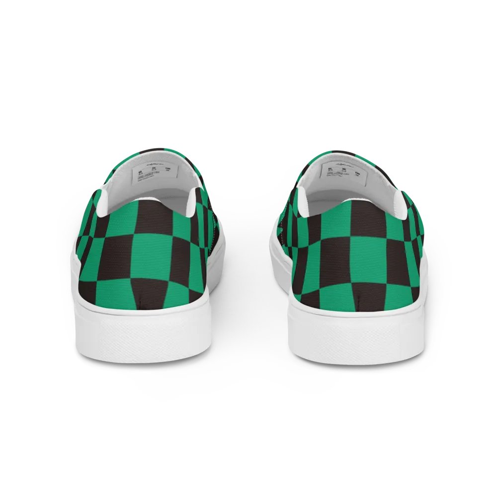 Tanjiro Kamado: Men's Slip-On Canvas Shoes product image (4)