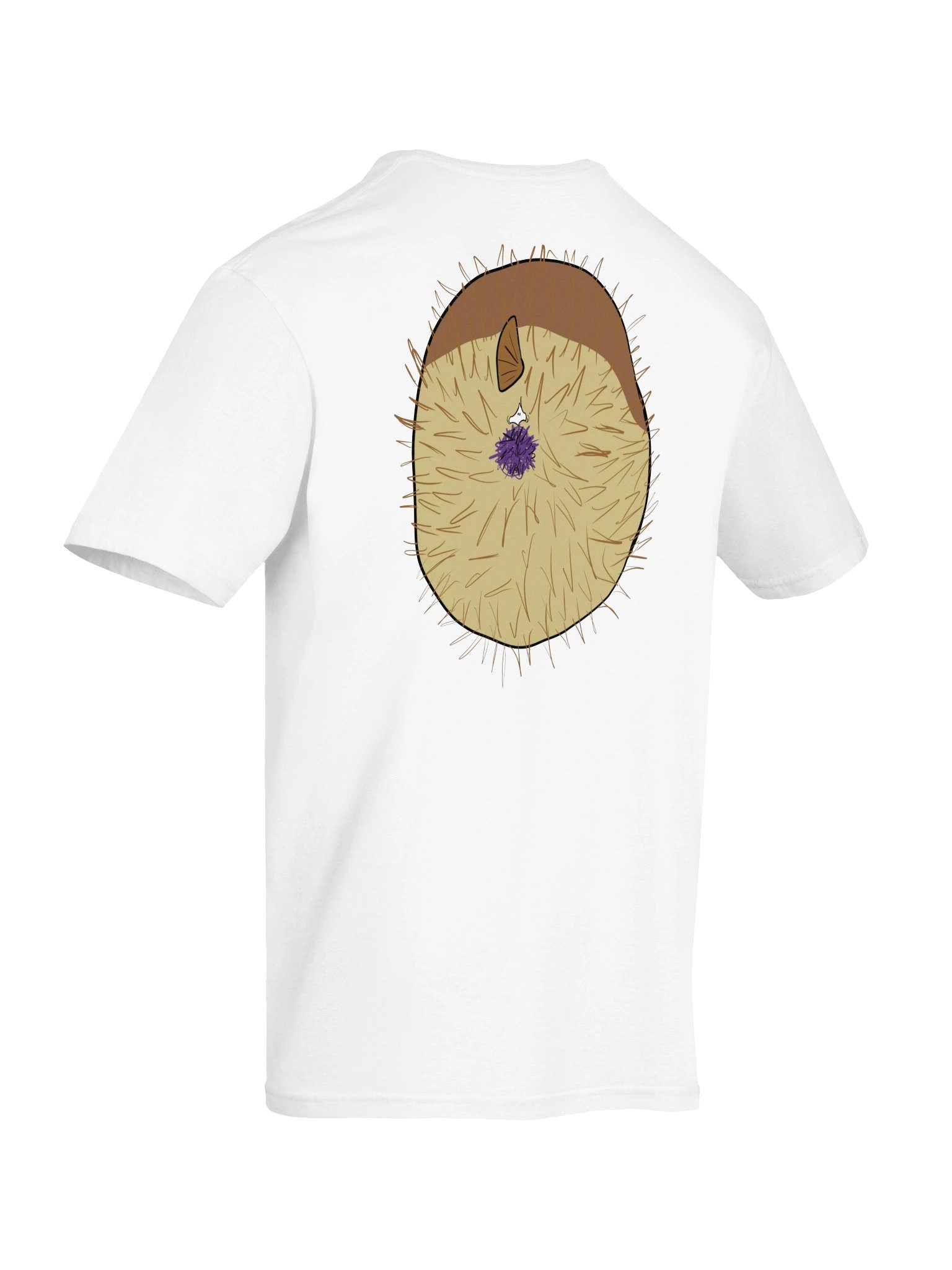 Stuck pufferfish T-shirt product image (31)