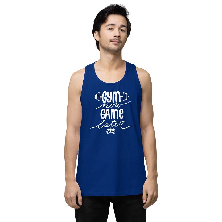 Gym Now, Game Later Tank Top product image (2)