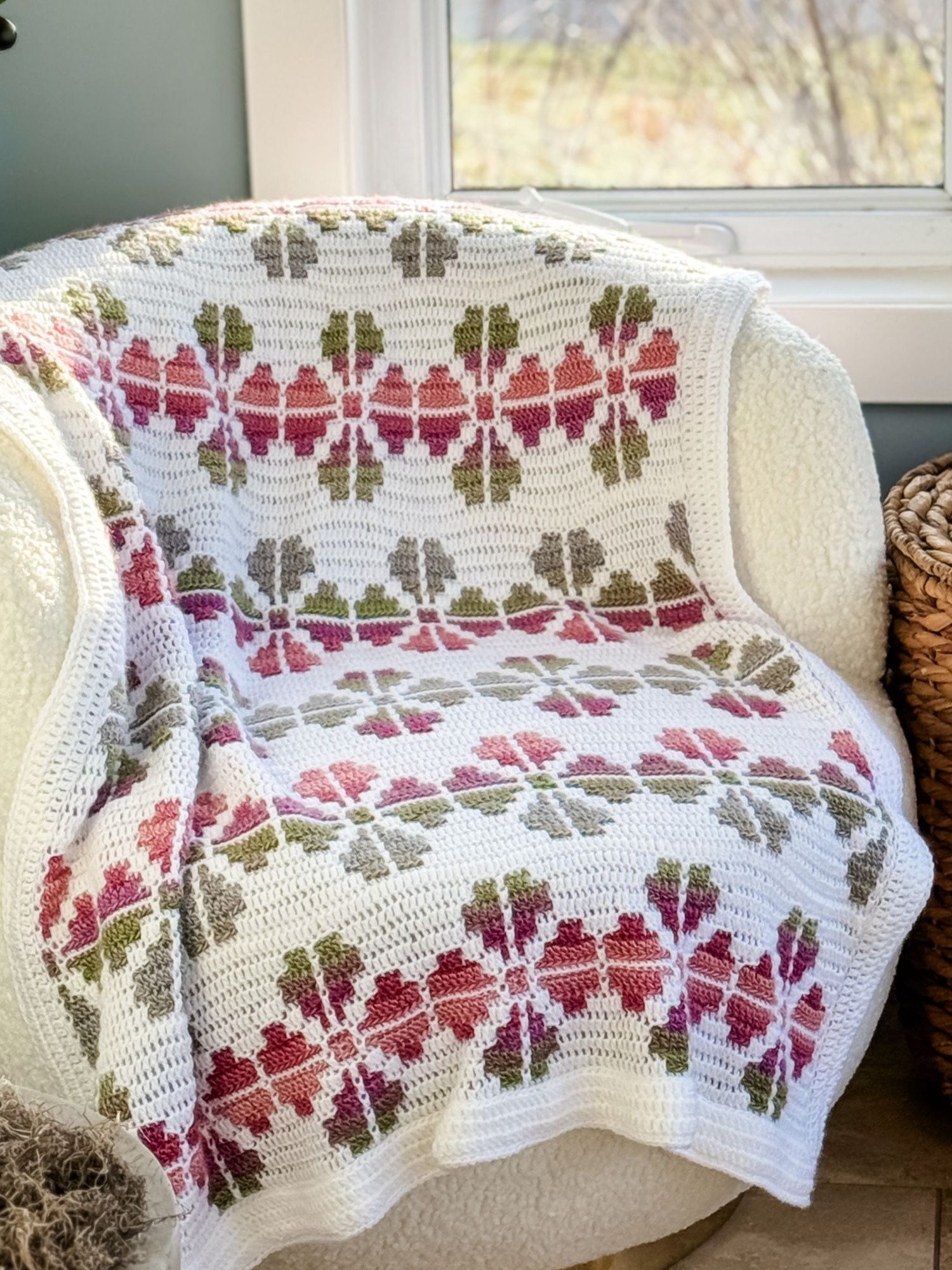 Cosmos Mosaic Blanket Crochet Pattern product image (4)