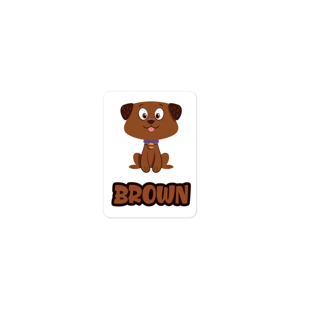 Brown Sticker product image (1)