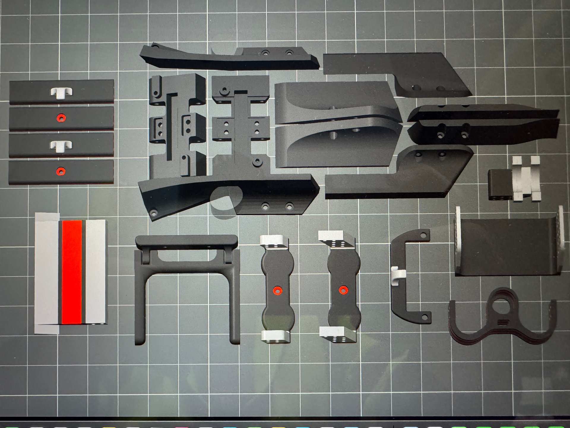 GRC3D LCG (Gladiator) Comp Chassis Kit w/ 20deg Skid product image (4)