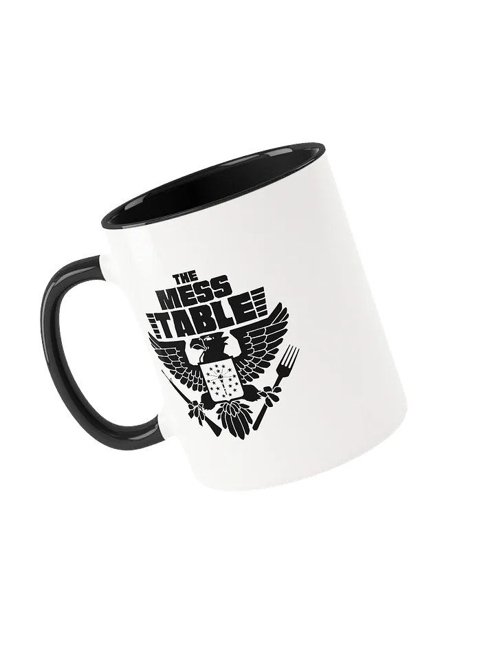 White/Black Mug with Black TMT Logo product image (1)