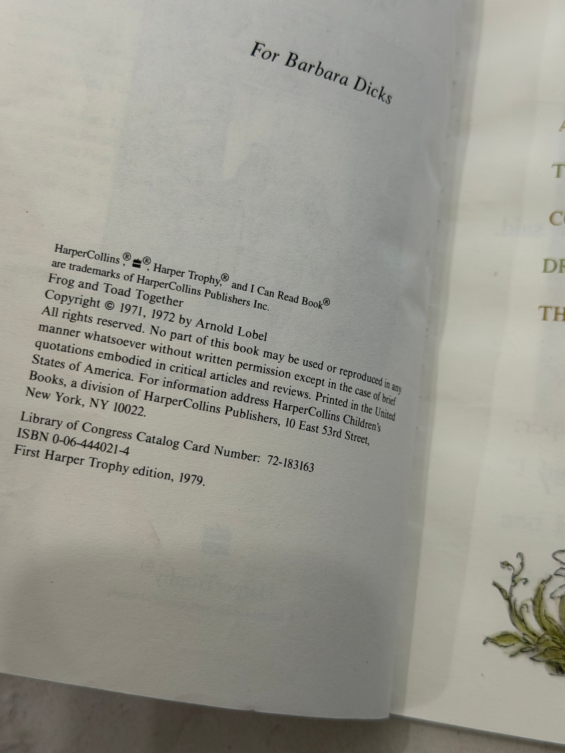 1980’s Frog and Toad Together | Arnold Lobel | I Can Read Level 2 product image (3)