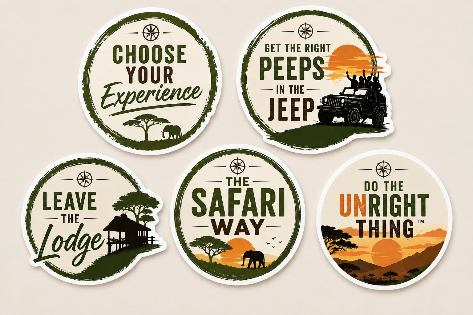 The Safari Way Sticker Collection product image (1)