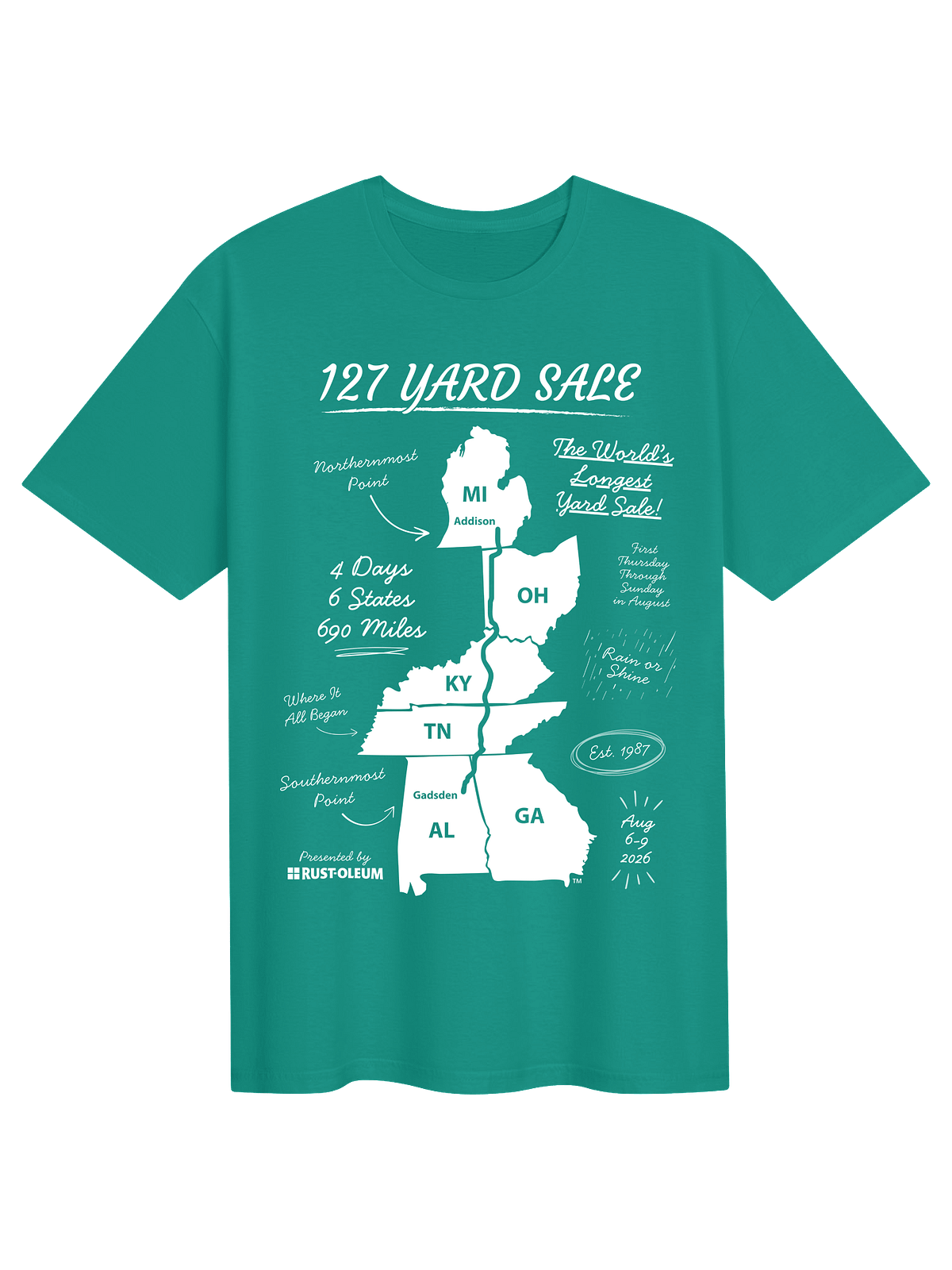 Unisex / Men's T-shirts | 127 Yard Sale