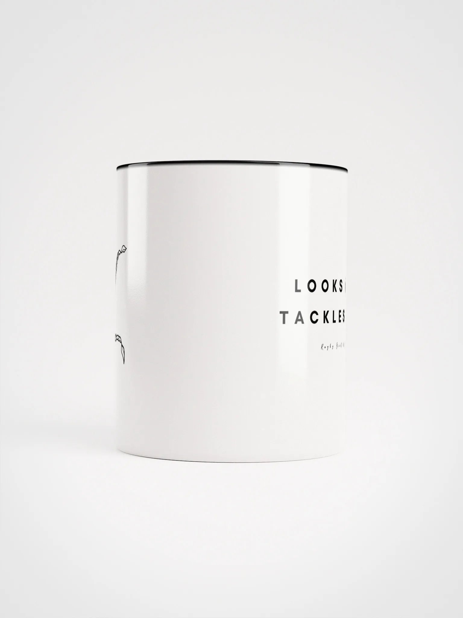 LOOKS CUTE - TACKLES HARD Ceramic Mug product image (39)