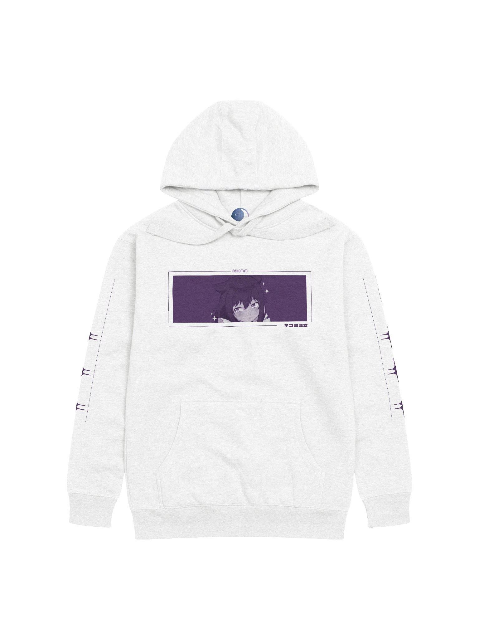 Purple Neko Hoodie product image (5)