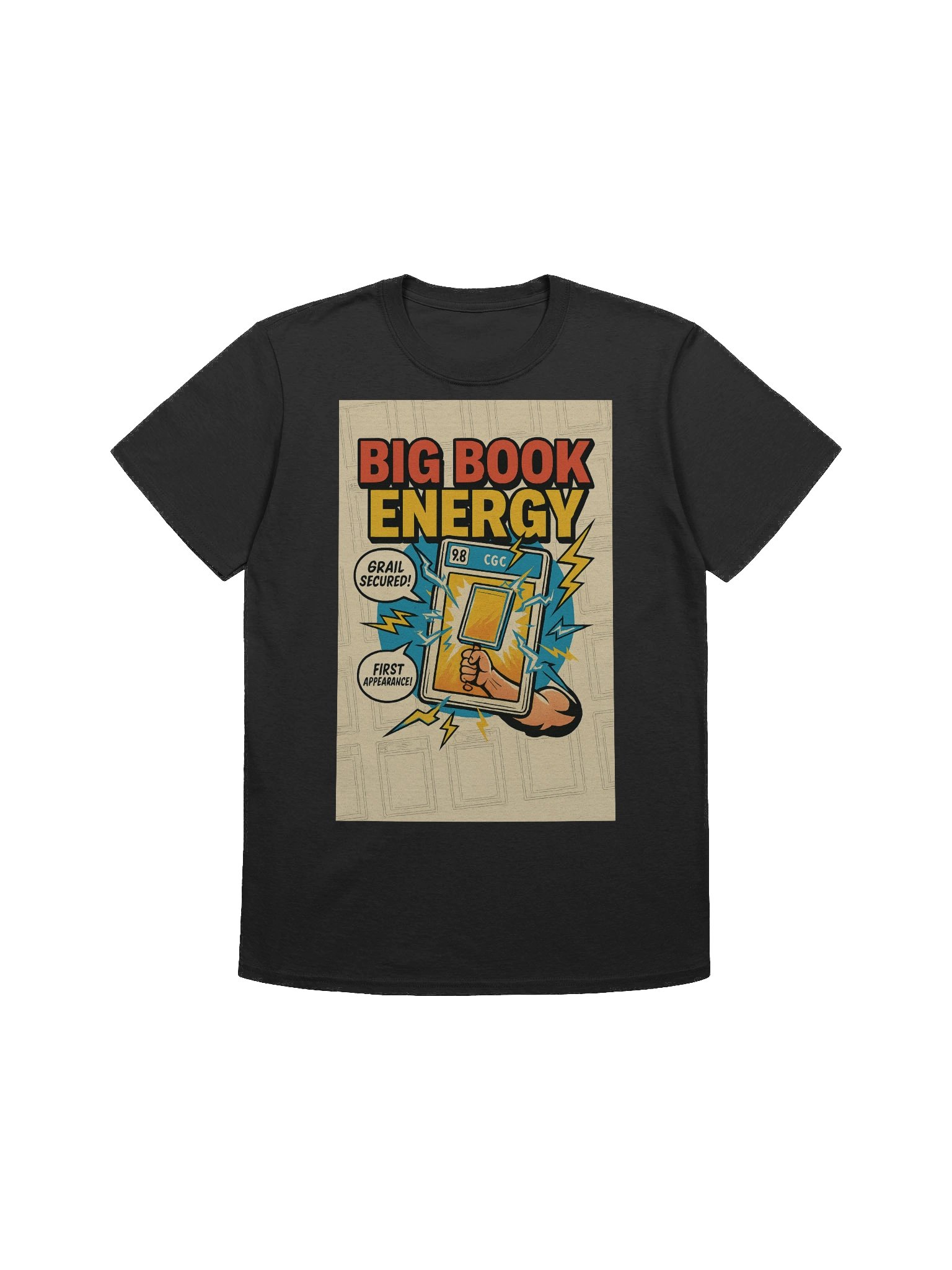 Big Book Energy T-Shirt | Grail Comic Collector Shirt for True Fans product image (1)