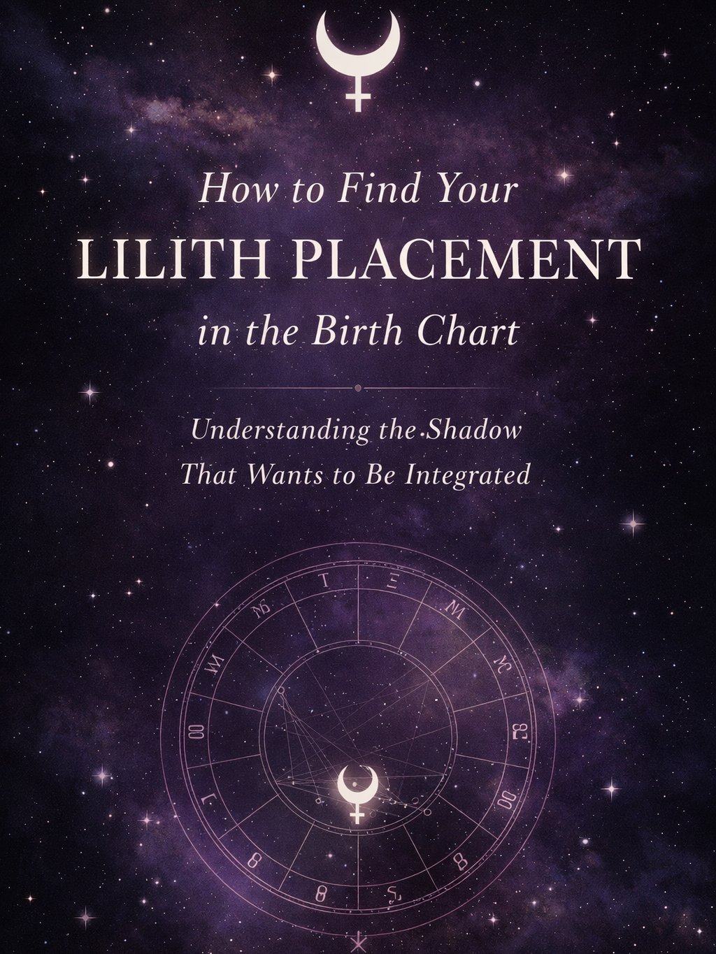How to Find Your Lilith Placement in the Birth Chart-Understanding the Shadow That Wants to Be Integrated product image (1)