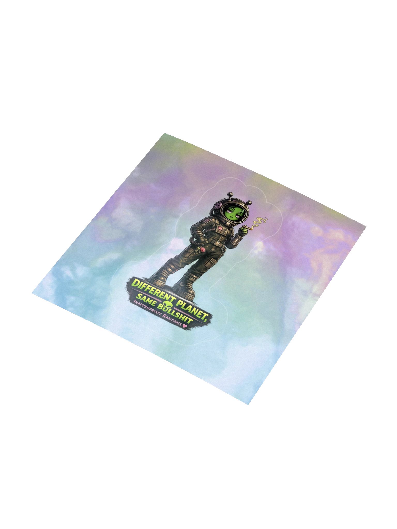 Different Planet, Same Bullshit Sticker Sheet product image (3)