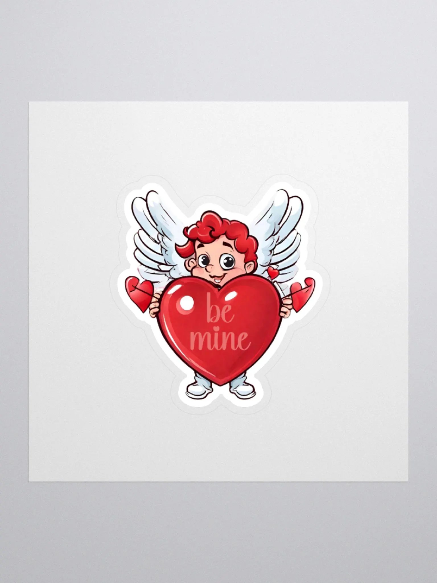Be Mine Valentine Sticker product image (2)
