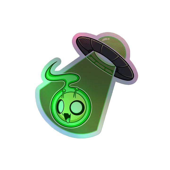 Glorp Ember Holographic Sticker product image (2)
