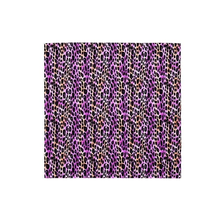 Purple Beige Leopard Bandana product image (1)