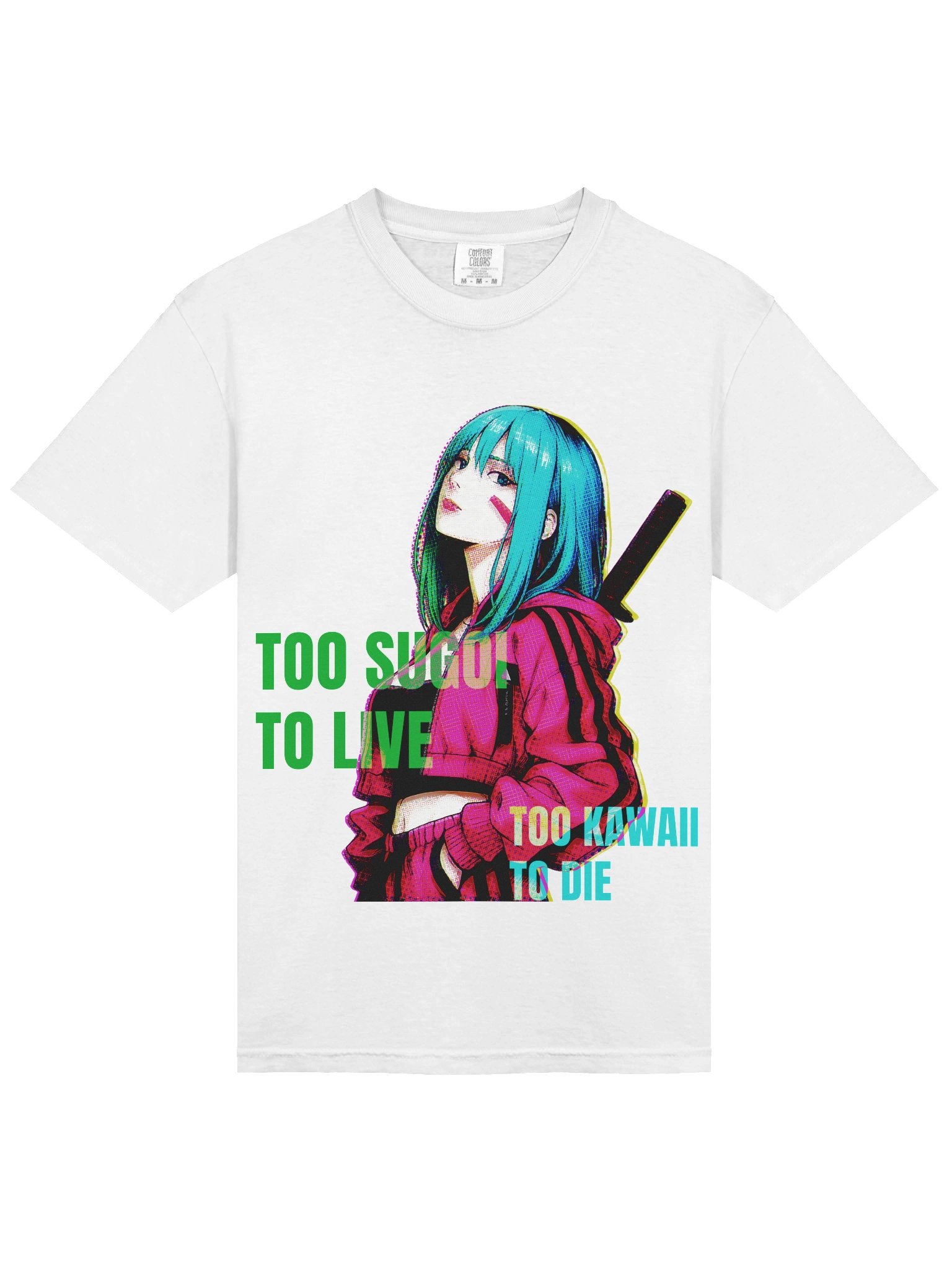 Too Sugoi/Too Kawaii Ohayo Samurai Tee product image (7)