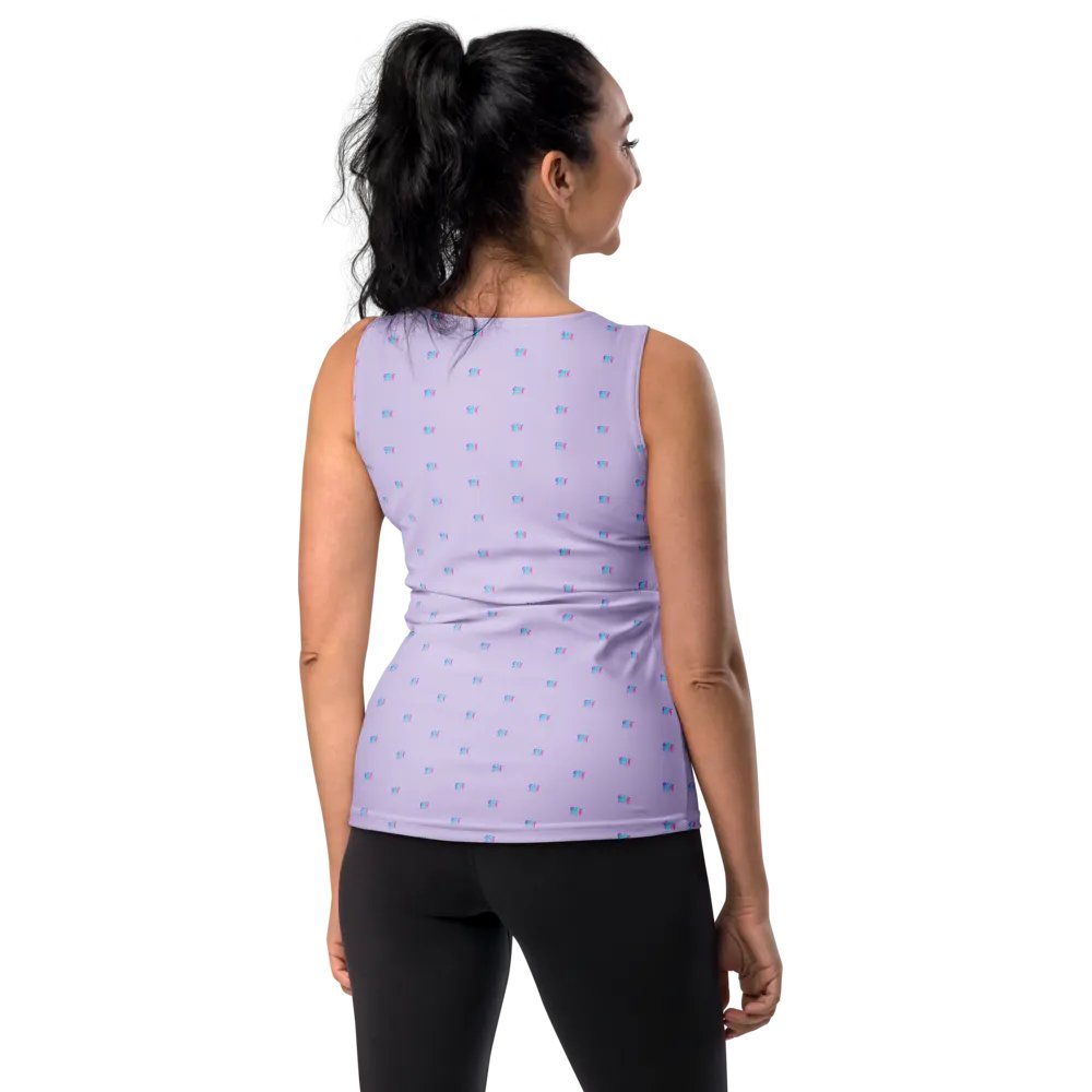 Gay Reflections (LAG Colors) All Over Print Fitted Tank Top product image (9)