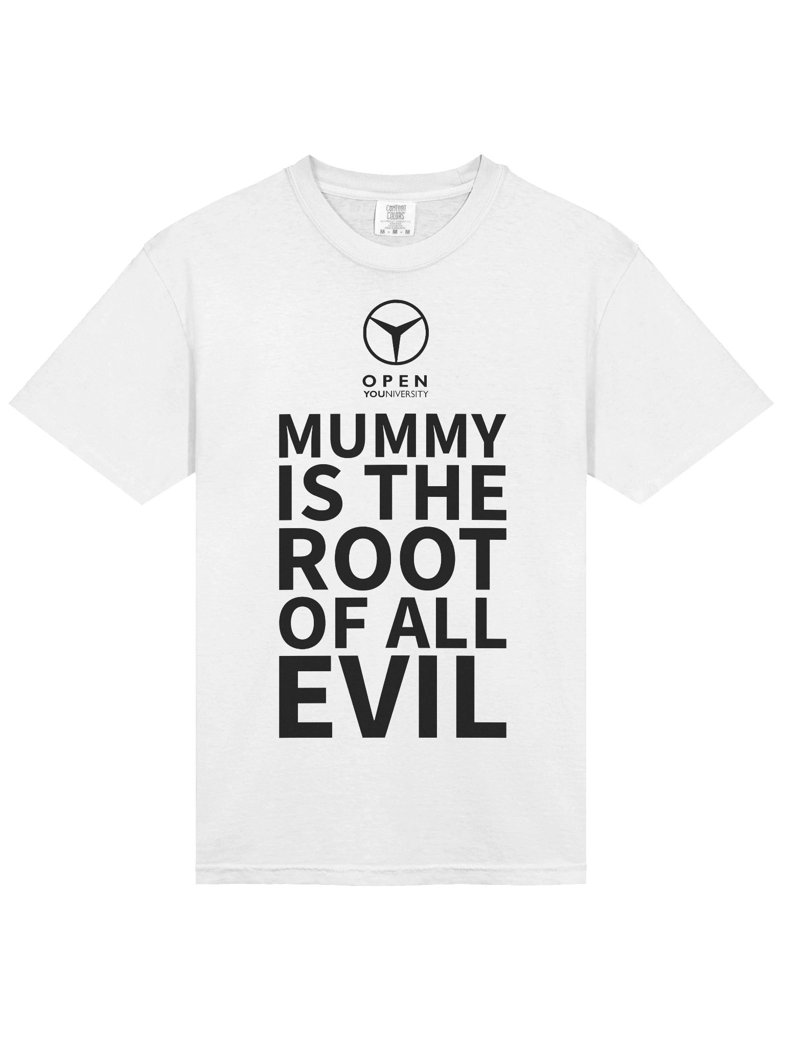 MUMMY IS THE ROOT OF ALL EVIL - White Version product image (5)