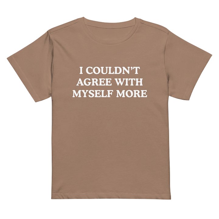 Agree Fitted Tee product image (1)