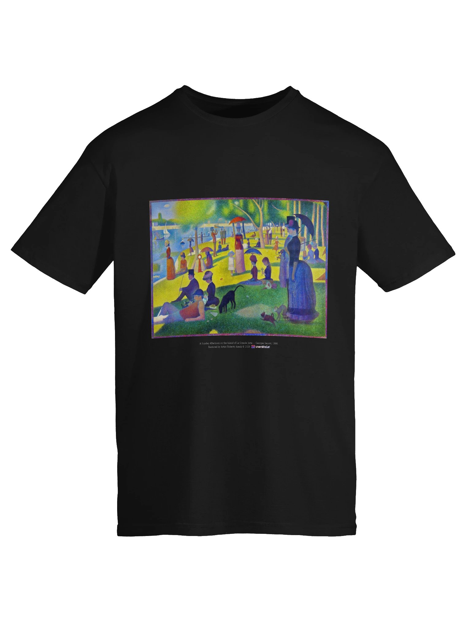 A Sunday Afternoon on the Island of La Grande Jatte — T-Shirt product image (5)