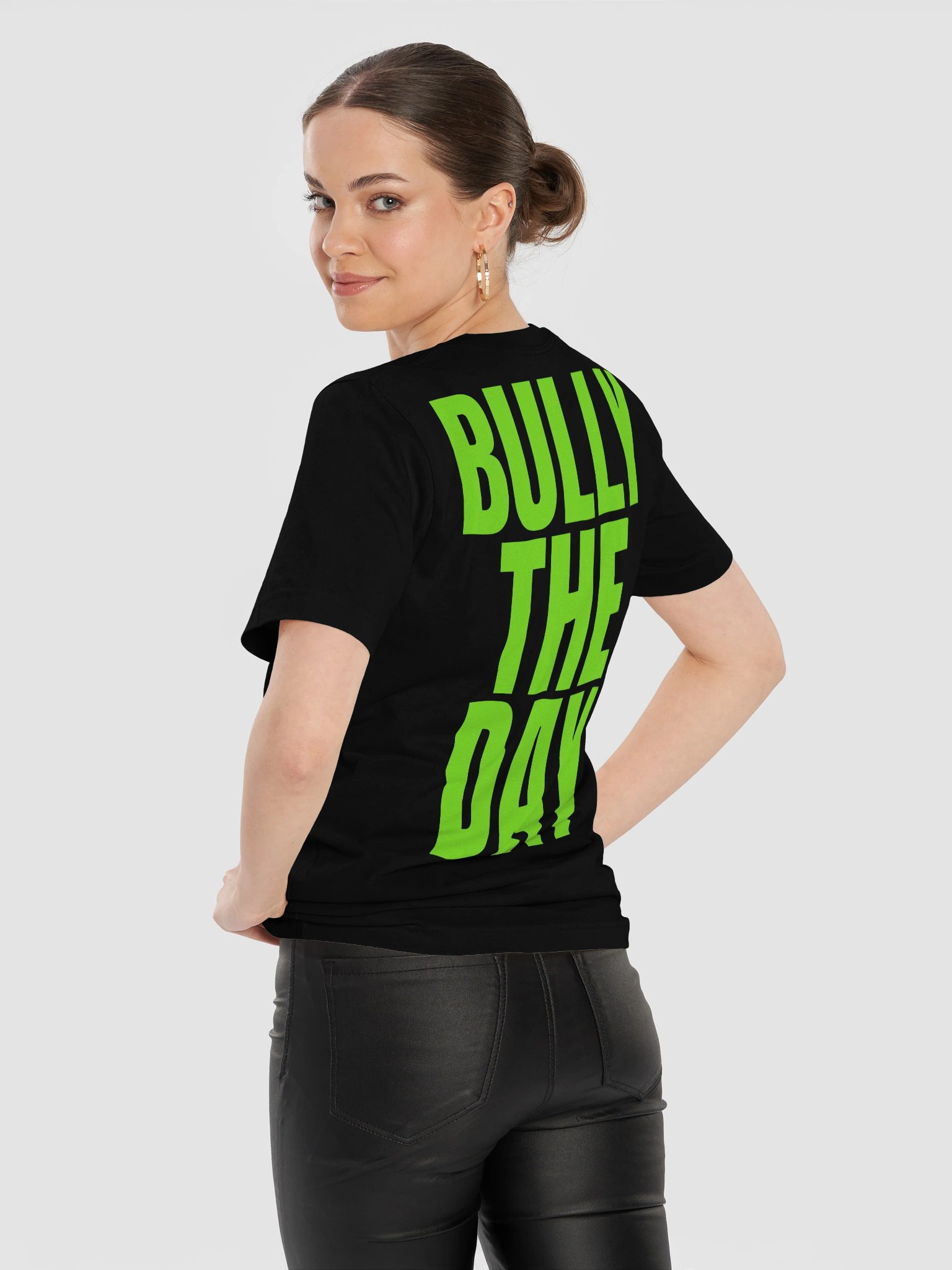 Bully The Day Stacked Tee - Lime product image (12)