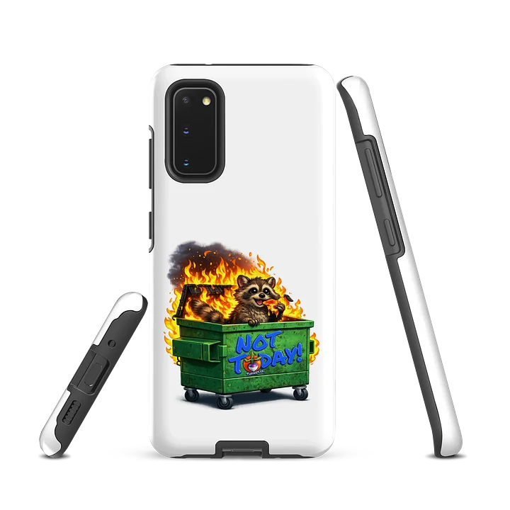 Raccoon Dumpster Fire Tough Case product image (1)