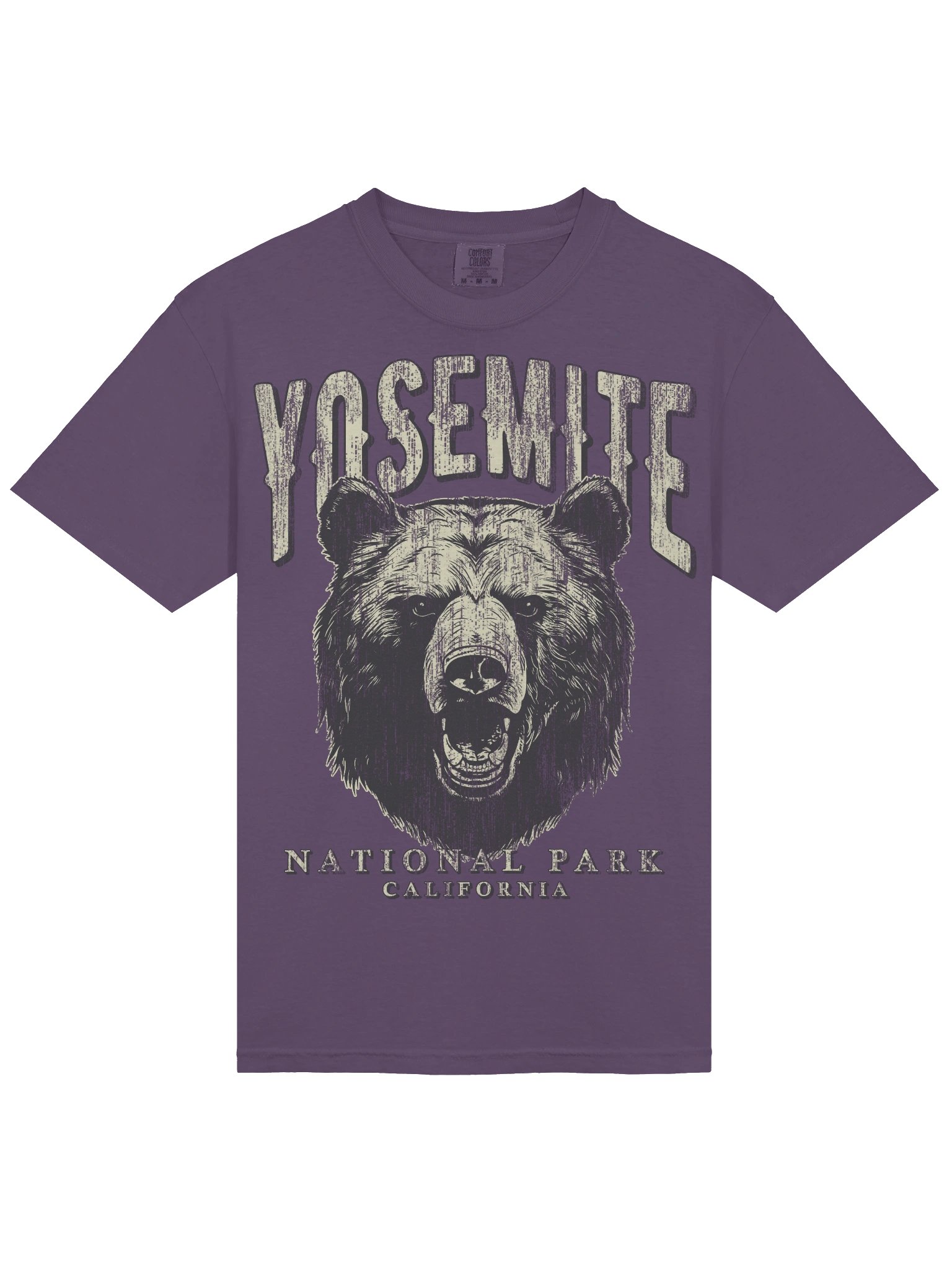 Yosemite National Park Shirt – Vintage Bear Graphic Tee California product image (7)
