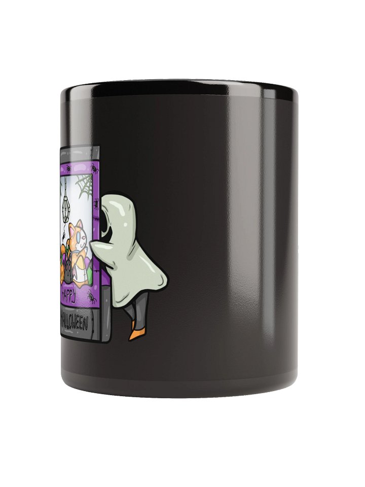 Arcade Warrior Haunted Claw Machine Black Mug Halloween 2025 product image (2)