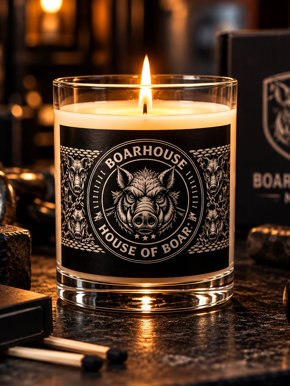 HOUSE OF BOAR SOY WAX CANDLE product image (1)