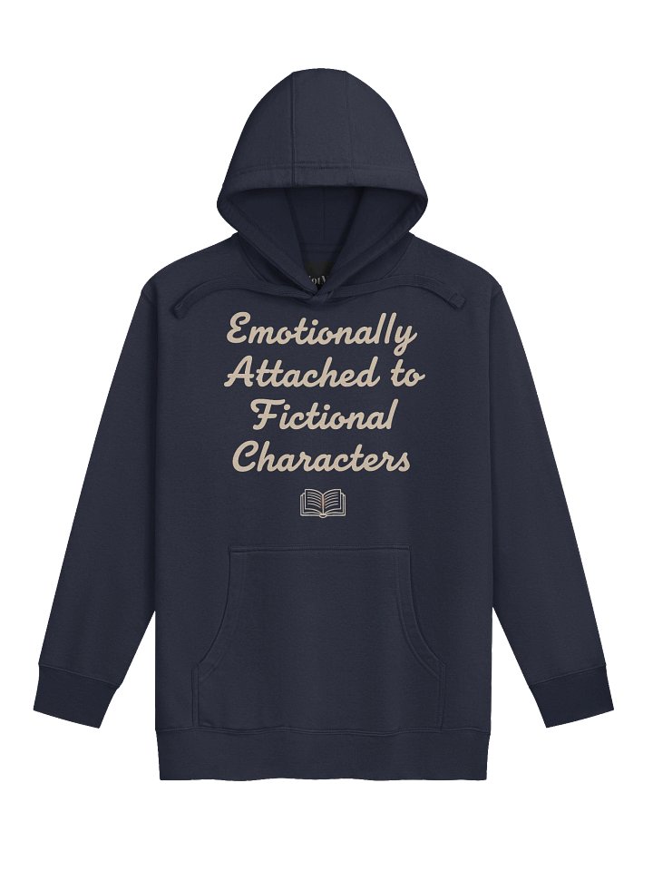 Emotionally Attached to Fictional Characters Funny Book Lover T-Shirt product image (2)